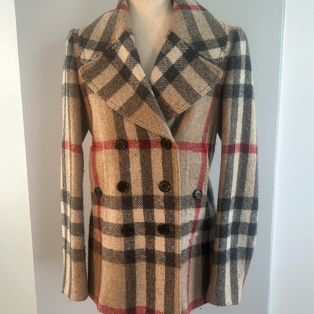 Burberry Peacoat, size 8